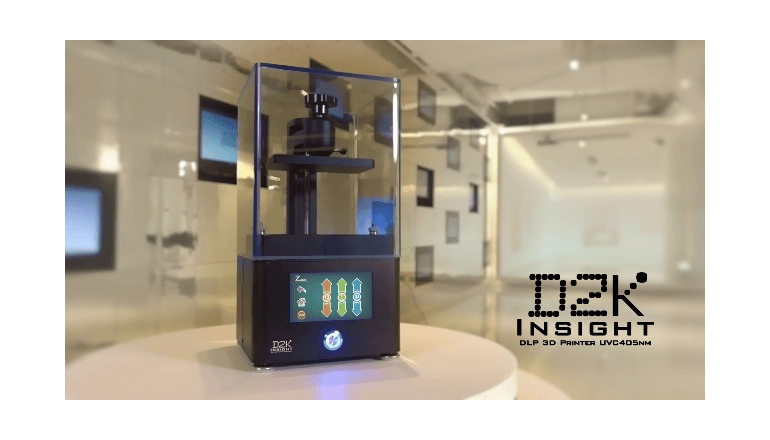 手頃で高性能な3Dプリンター「D2K Insight」 個人利用に最適