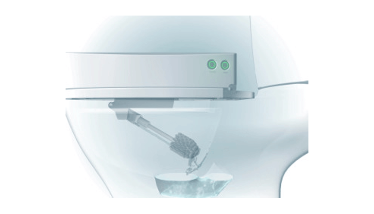 わずらわしいトイレ掃除はロボットにお任せ「SpinX」 わずらわしいトイレ掃除はロボットにお任せ「SpinX」