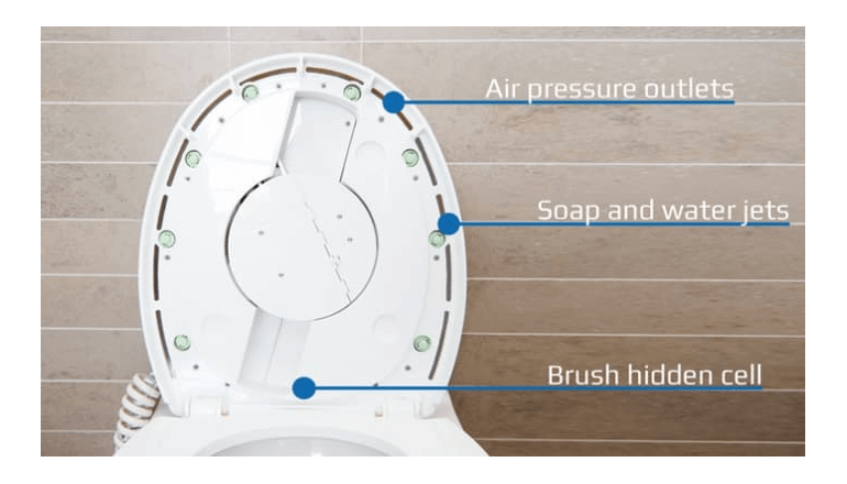 わずらわしいトイレ掃除はロボットにお任せ「SpinX」 わずらわしいトイレ掃除はロボットにお任せ「SpinX」