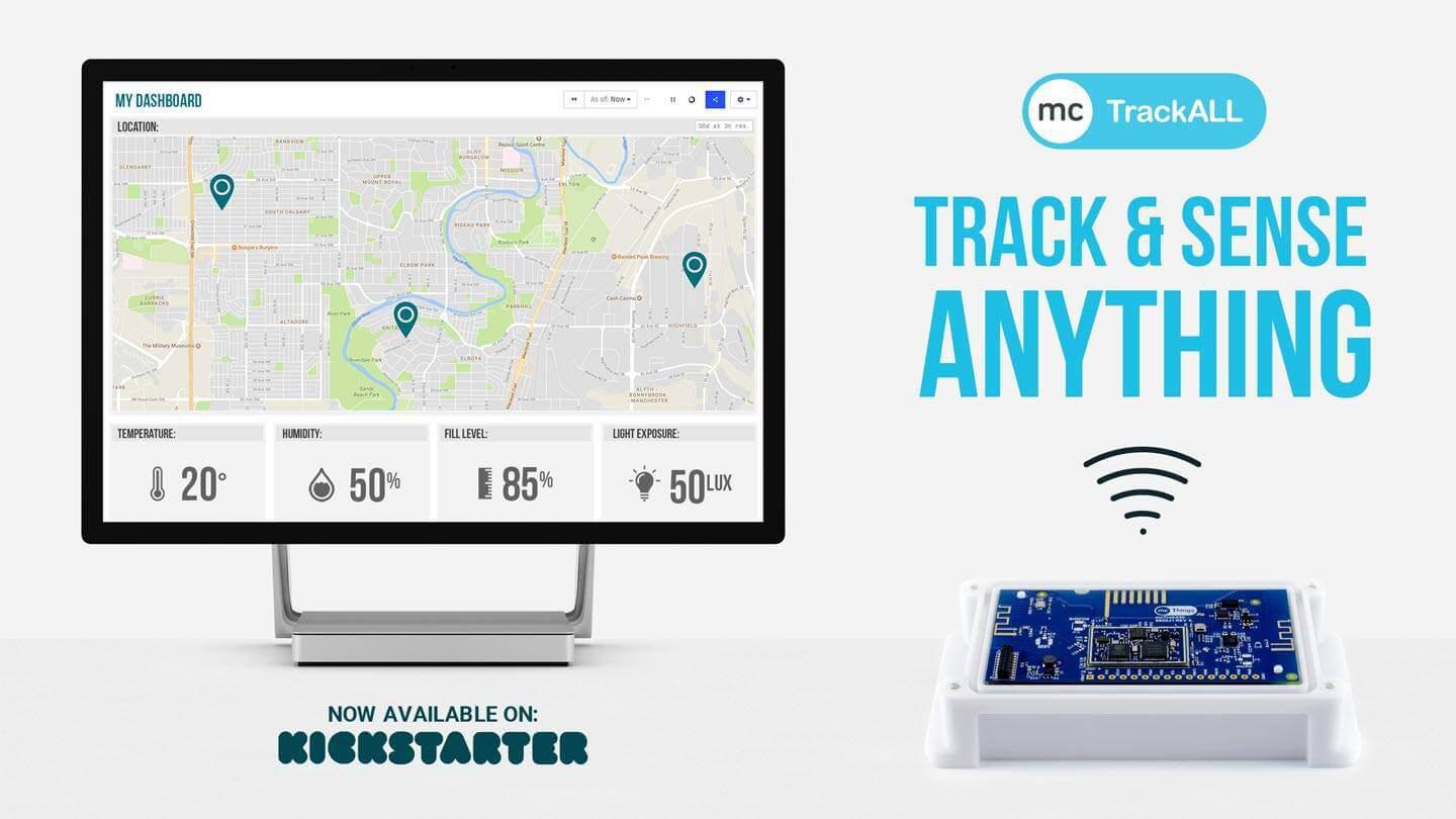 バッテリー駆動でなんでもこなす多機能センサー「TrackALL」 バッテリー駆動でなんでもこなす多機能センサー「TrackALL」