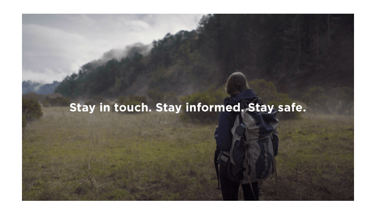 アウトドアにも旅行にも使える個人用衛星端末「Somewear」 アウトドアにも旅行にも使える個人用衛星端末「Somewear」