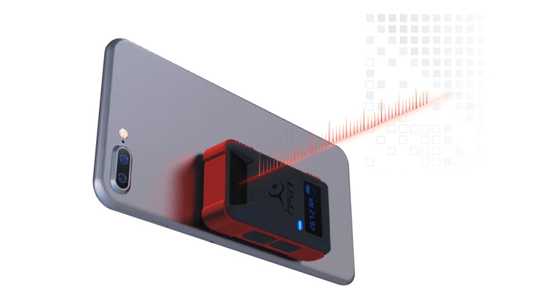 世界初のスマホ対応レーザー測定器「iPin Pro」 世界初のスマホ対応レーザー測定器「iPin Pro」