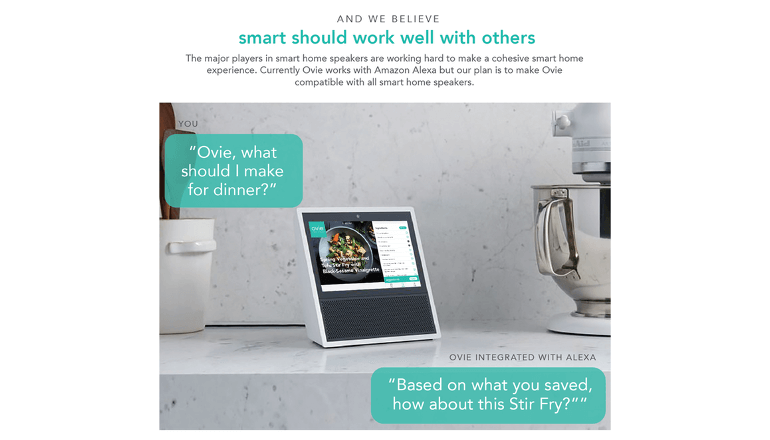 冷蔵庫にある食べ物をスマートに管理「Ovie Smarterware」 冷蔵庫にある食べ物をスマートに管理「Ovie Smarterware」