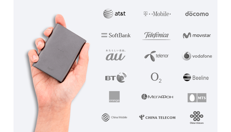 世界中のどこでも好きな分だけ回線に接続できるポータブルデバイス「tern」 世界中のどこでも好きな分だけ回線に接続できるポータブルデバイス「tern」