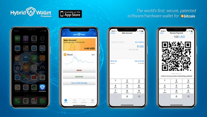 独自の認証技術を採用した米国発のビットコインウォレット「HybridWallet」 独自の認証技術を採用した米国発のビットコインウォレット「HybridWallet」
