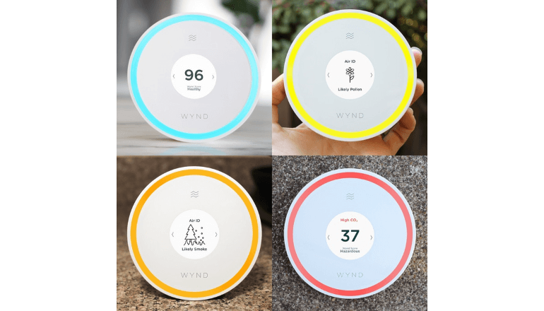 空気清浄機と空気モニタリングの相乗効果。「Wynd Halo + Home Purifier」 空気清浄機と空気モニタリングの相乗効果。「Wynd Halo + Home Purifier」