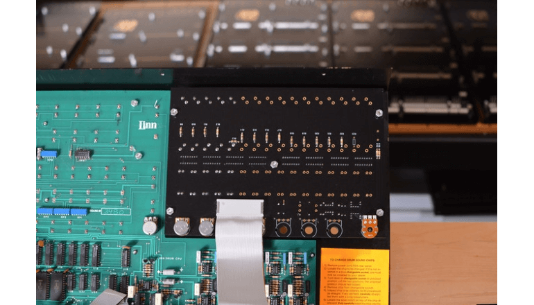 LM-2の取り換え可能パーツとなるドラムアセンブリ「LinnDrum PCB's & Assemblies」 LM-2の取り換え可能パーツとなるドラムアセンブリ「LinnDrum PCB's & Assemblies」