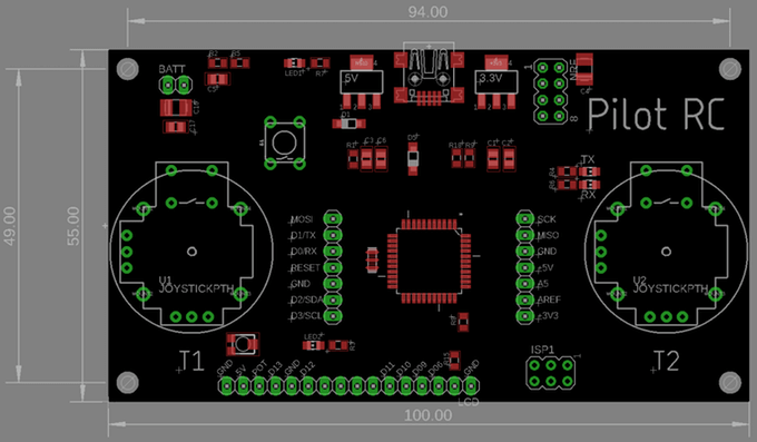 Arduino対応のワイヤレスコントローラー「The Pilot Remote Controller」 Arduino対応のワイヤレスコントローラー「The Pilot Remote Controller」