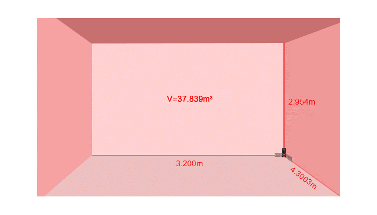 レーザーで距離を測定する「Suaoki P7」