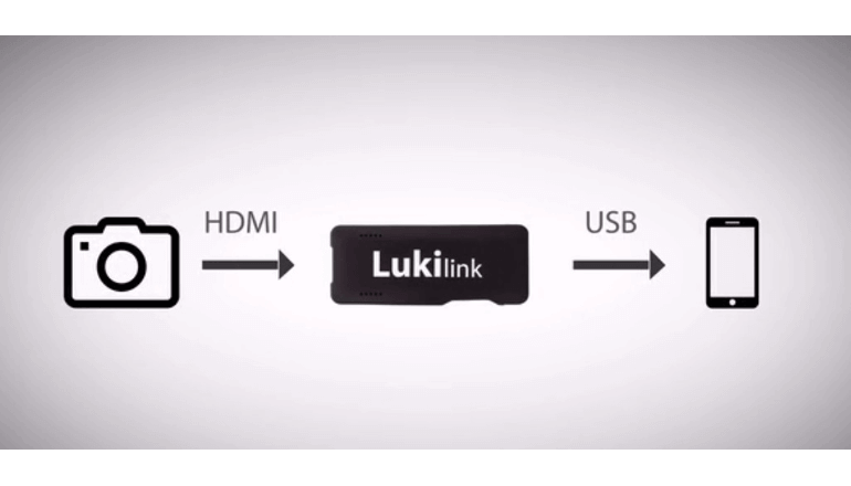 スマートデバイスとカメラを連携する「LukiLink」高画質撮影が可能に