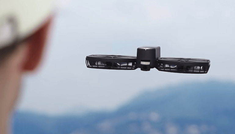 4Kカメラ搭載ドローン「Moment Drone」小型で自撮りに最適