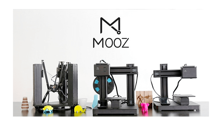 組み換え機能で三位一体の活躍ができる3Dプリンター「MOOZ」