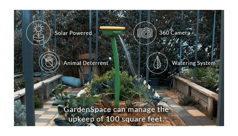 これ一台で庭の管理を済ませられるスマートロボット「Garden Space」