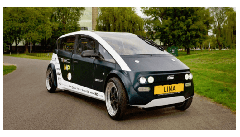 オランダ発、世界で初めて開発されたビートと亜麻で作られた究極のエコカー『Lina』とは？