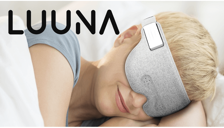 AIを導入したスマートアイマスクで忙しい現代人に快適な睡眠を「Luuna」