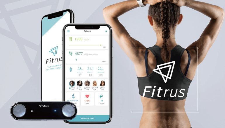 ポケットサイズの健康アドバイザーとして活躍するデバイス「Fitrus Plus」