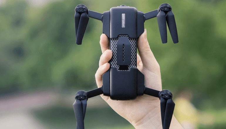 GPSに頼らない空間認識能力と機動力を備えた小型ドローン「Mark Drone」
