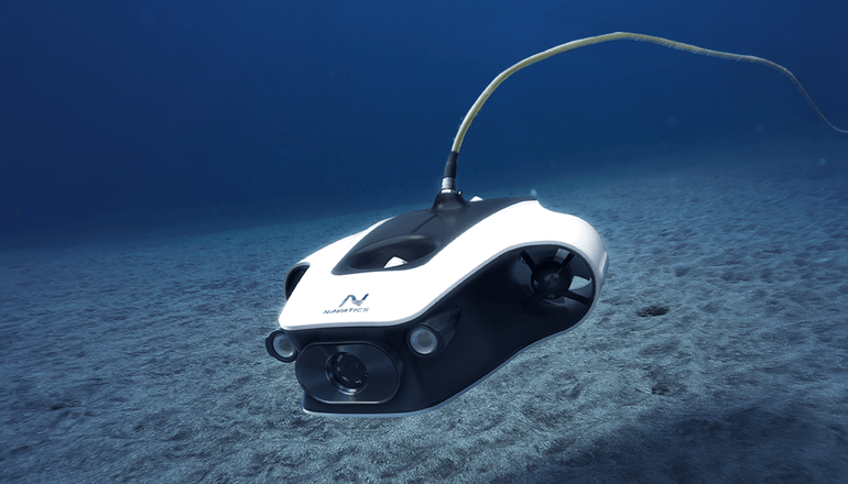水中での活動を専門とする新型ドローン「Navatics MITO」