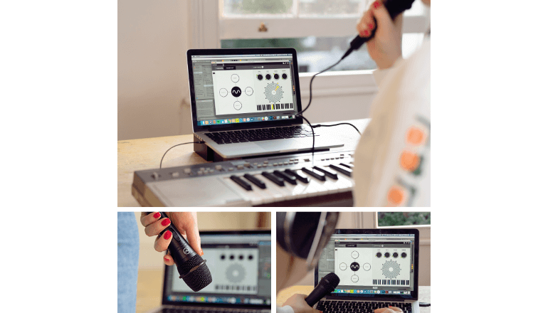 音声認識機能付きMIDIボーカルキット「DUBLER STUDIO KIT」