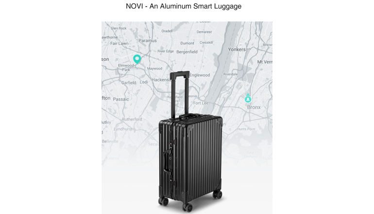 進化したスマートスーツケース「NOVI」