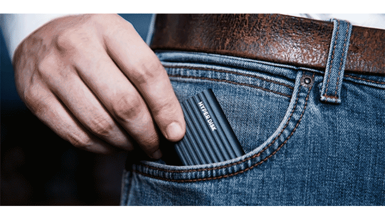 ポケットサイズでハイスピードなSSD「HyperDisk」