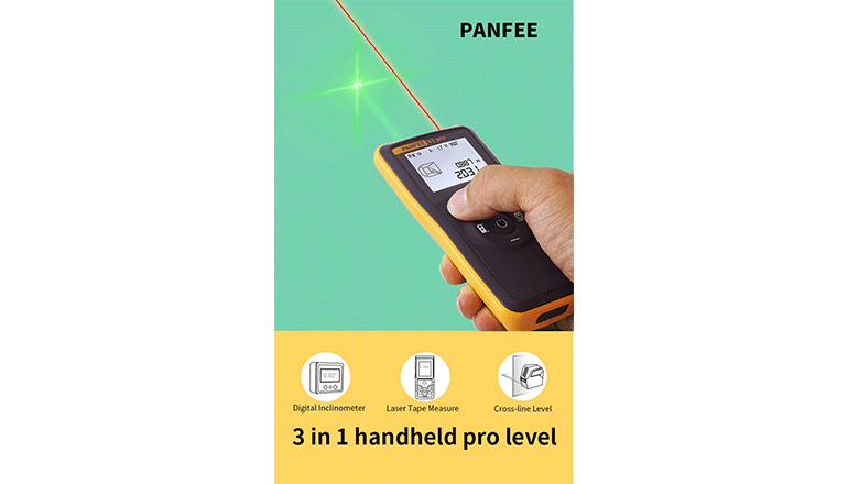 家庭でも気軽に扱えるレーザー計測機「PANFEE V1 Pro」