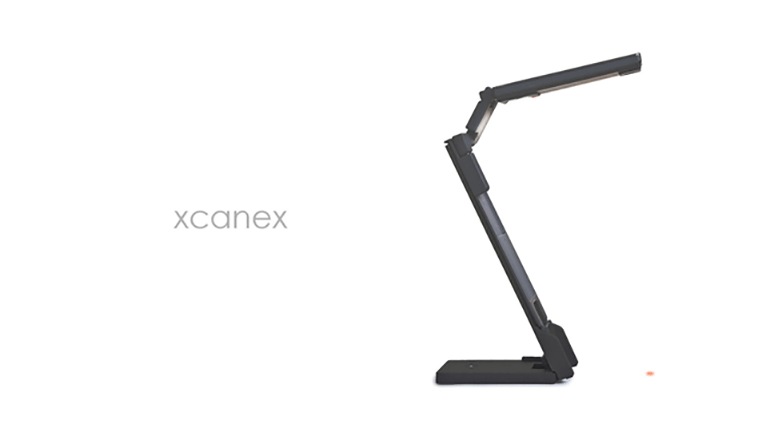 素早く、コンパクトなスキャンを可能にするブックスキャナー「xcanex」