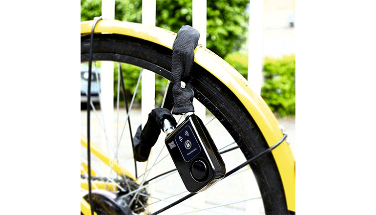 自転車の安全性確保と盗難防止を両立するスマートチェーン「TheiShare」