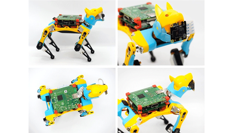 手のひらサイズでSTEM教育が捗る犬型ロボット「Petoi Bittle」