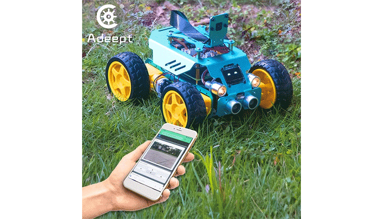 全年齢対象のSTEM教育をロボットで学ぼう「Adeept」