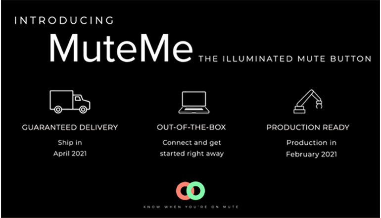手軽に集中できる環境を構築したい人に向けたボタン「MuteMe™」