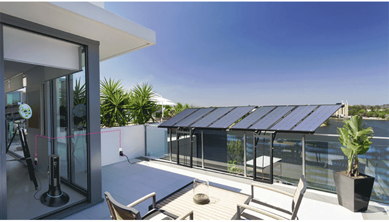 取り付け自在で簡単に発電できる魅力的なソーラーパネル「Smart Solar Panel」